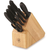 Victorinox Swiss Classic 10pc Block Set, Black