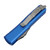 Microtech UTX-85 Double Edge, Blue Aluminum / Apocalyptic M390 - 232-10APBL