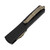 Microtech UTX-70 Double Edge, Black Aluminum / Bronze Stonewash M390 - 147-13