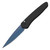 ProTech Newport - Black Aluminum / Sapphire Blue CPM-S35VN - 3407-SB