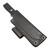 LT Wright Bushbaby, Double Red Micarta / Flat A2 