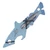 Thompson Knife & Tool Ti-Ger Shark Tool, Blue Anodized