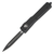 Microtech UTX-70 Double Edge Tactical, Black Aluminum / Black M390 - 147-1T