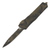 Microtech Combat Troodon Double Edge Signature Series, Coyote Camo Cerakote Handle / Blade, Full Serrated - 142-3CCS