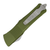 Microtech Troodon Double Edge, OD Green Aluminum / Stonewash M390 - 138-10OD