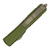 Microtech Ultratech Drop Point,  OD Green Aluminum / Bronze Stonewash M390 - 121-13OD