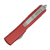 Microtech Ultratech Bayonet, Red Aluminum / Satin M390 - 120-4RD