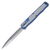 Heretic Cleric II, Blue Aluminum Handles w/ Stainless Inlay / Stonewash Magnacut - H020-2A-BLU