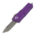 Microtech Mini Troodon Tanto Edge, Violet Aluminum / Bronze Stonewash M390 - 240-13VI