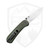 Knafs Lander 1 Green Micarta, Stonewash 14C28N
