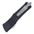 Microtech Combat Troodon Drop Point, Black Aluminum / Stonewash M390 - 143-10