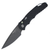 ProTech TR-5, Feather Textured Black Aluminum / Feather Damascus - T530-DAMA