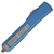 Microtech Ultratech Tanto,  Blue Aluminum / Apocalyptic M390 - 123-10APBL