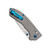 Benchmade Narrows Raw Titanium, Satin M390 - 748