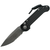 Microtech LUDT, Black Aluminum / Apocolyptic M390 Partially Serrated - 135-11AP