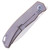 Trevor Burger Custom Urban XL, Titanium w/ Micarta Inlay / Hand Rubbed Satin M390