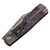 Jack Wolf Knives Gunslinger Jack, Purple Haze Fat Carbon / Satin S90V