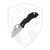Spyderco Manbug Lightweight Leaf, Black FRN / Satin VG-10 - MBKLFP