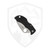 Spyderco Manbug Lightweight Leaf, Black FRN / Satin VG-10 - MBKLFP