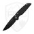 ProTech TR-3 X1 M Military Issue, Black Fish Scale Aluminum / DLC 154CM - TR-3 X1 M