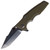 Hinderer Knives Eklipse 3" Harpoon Spanto, OD G10 / Stonewash CPM 20CV