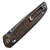 Tactile Knife Co Maverick, Milled Titanium "Dark Matter" Finish / Stonewash CPM Magnacut