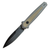 Kershaw Launch 15, Gray Aluminum & Micarta / Blackwash CPM-MagnaCut - 7950GRY