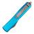 Microtech Ultratech Drop Point, Turquoise Aluminum / Apocalyptic Stonewash - 121-10APTQ
