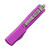 Microtech UTX-70 Double Edge, Violet Aluminum / Stonewash M390 - 147-10VI