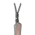 Chris Reeve Lanyard, Charcoal w/ Silver Bead for Large Inkosi
