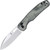 Kizer HIC-CUP, Green Linen Micarta / Satin 154CM - V3606C1
