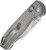 Kizer Drop Bear, Gray Micarta / Stonewash 154CM - V3619C3