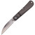 Jack Wolf Knives Laid Back Jack, Smooth Titanium / Satin CPM S90V