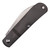 Jack Wolf Knives Laid Back Jack, Smooth Titanium / Satin CPM S90V