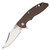 Hinderer Knives XM-18 3.5" Bowie, FDE G10-Stonewash Blue / Stonewash CPM S45VN