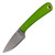 LT Wright Knives Frontier Valley Flat Ground O1, Toxic Green G10
