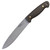 LT Wright Shemanese Green Canvas Micarta, Satin A2 - Kydex Sheath