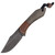 Boatright BladeWorks Esker-M Brown & Green Micarta / Acidwash CPM 4V