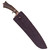 Justin Chenault Custom Knives Sub-Hilt Ambrosia, 52100 Steel