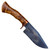 Justin Chenault Custom Knives Mosaic Hunter Spalted Maple, Mosaic 1095 & 15N20