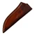 T.M. Hunt Custom Knives Hedgehog, Brown Maple / AEB-L Steel