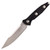Microtech SOCOM Alpha Drop Point, Black G-10 / Partially Serrated Stonewash M390 - 113-11
