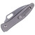 Serge Knives Production Rager, Titanium / Stonewash N690