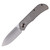 Trevor Burger Custom EXK Spear Point SFL, Titanium / Hand Rubbed Satin M390