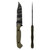 Toor Knives Valor Tropic Thunder, Jungle Green G10 / Tropic Thunder Camo CPM 3V