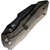 WE Knife High-Fin,  Bronze Titanium / Black Stonewash CPM 20CV - 22005-2