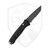 Benchmade Bailout Black Aluminum, Partial Serration Gray M4 - 537SGY-03