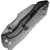 WE Knife High-Fin, Tiger Stripe Flamed Titanium / Stonewash CPM 20CV -  22005-4