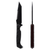 Toor Knives Darter Tanto, Shadow Black G10 / Black S35VN
