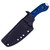 Bradford Knives Guardian 4.2 Sabre Stonewash, 3D Microtextured Blue & Black G10 / CPM MagnaCut